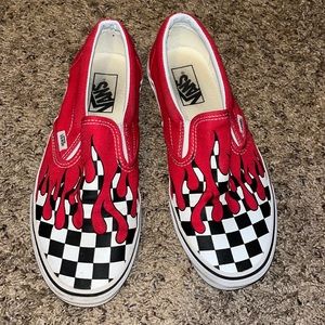 Checkered Vans